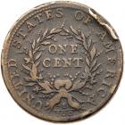 1793 S-6 R3 Wreath Cent with Vine & Bars Edge G5 - 2