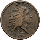 1793 S-11c R3- Wreath Cent with Lettered Edge VG10