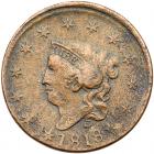 1818 N-3 R3 Obverse Brockage G6