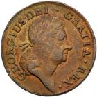 1723 Wood's Hibernia Halfpenny VF30