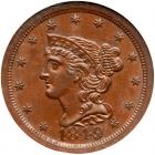 1849 C-1 R2- NGC graded MS64 Brown