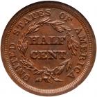 1849 C-1 R2- NGC graded MS64 Brown - 2