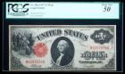 1917, $1 United States Note. Mule. PCGS About New 50 Apparent