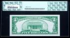 1934, $5 Silver Certificate. PCGS Very Choice New 64PPQ - 2