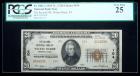 1929, $20 National Bank Note. The Second NB, Wilkes-Barre, PA. Charter #104. PCGS Very Fine 25