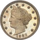 1883 Liberty 5C. Without CENTS PCGS Proof 64