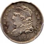 1836 Bust H10C. Lg 5C PCGS AU50