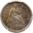 1840 Liberty Seated H10C. Drapery