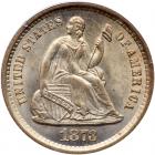 1873-S Liberty Seated H10C PCGS MS62