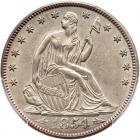 1854 Liberty Seated 50C. Arrows