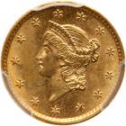 1853 $1 Gold Liberty PCGS MS62