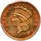 1874 $1 Gold Indian