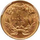 1874 $1 Gold Indian - 2