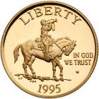 1995-W Civil War Battlefield $5 Gold