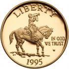 1995-W Civil War Battlefield $5 Gold