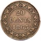 Canada - Newfoundland. Lot of Certified Victorian 20 Cents: - 2