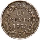 Canada - Newfoundland. Lot of Certified Victorian 10 Cents: - 2