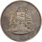 German States: Cologne. Silver Medal, 1865 About Unc