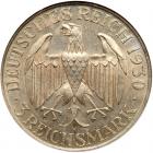 Germany. 3 Reichsmark, 1930-G NGC MS61 - 2