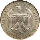 Germany. 3 Reichsmark, 1930-J NGC MS63 - 2