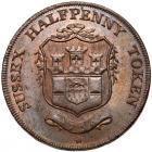 Great Britain. Halfpenny Token, 1794 Choice Unc - 2