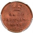 Great Britain. Half Farthing, 1839 PCGS MS63 RB - 2