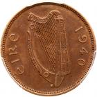 Ireland. Penny, 1940 PCGS AU55