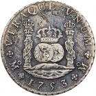 Mexico. 8 Reales, 1753/2-Mo MF VF