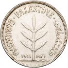 WITHDRAWN - Palestine. 100 Mils, 1931 VF