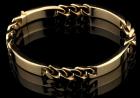 Unusual Lady's 14K Yellow Gold Link Bracelet