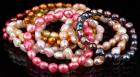 10 Young Girls Fresh Water Baroque Pearl Stretch Bracelets in Different Colors