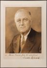 Roosevelt, Franklin D. -- Signed, Inscribed Photo