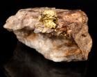 High Karat Gold Nugget on Quartz