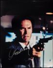 Clint Eastwood: Signed 11 x 14" Color Photo as Dirty Harry