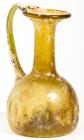 Roman Judaea, 3rd-4th Century AD, Light Amber Glass Juglet