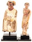 Egypt. Two Wooden Funerary Figures Removed From a Boat; Middle Kingdom Dynasties XIII-XVII, 1786-1567 B.C.