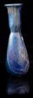 Roman Judea, 1st-2nd Century AD., Blue Teardrop Bottle, Unguentarium