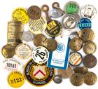 Badges - Vintage Collection, Most From Contractors-- Includes Pearl Harbor, Alamogordo, Tenn. Valley Authority, Roebling, Shasta