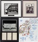 Brooklyn Dodgers: 18 Players Autographs, Ebbets Field Photo, Original Multi-Player Signed Reunion Illustration, Podres Signed Ph