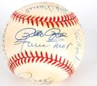 Major League Baseball 3000 Hit Club, Ball With 13 Signatures, JSA Graded : Aaron, Mays, Rose, Musial, Carew, Brett and More