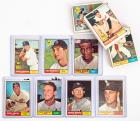 1961 Topps Baseball Cards 124 Total, Overall Average Excellent