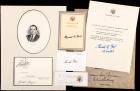 Presidents: Truman, Nixon, Ford, and Carter, Plus Vice President Mondale--Seven Signed Items