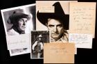 Outstanding Collection of 15 Western Film Stars, Including John Wayne, Will Rogers, Tom Mix & William S. Hart