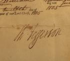 Jefferson, Thomas & James Madison -- Four-Language Ship's Passport - 2