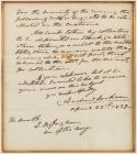 Jackson, Andrew -- 1829 ALS Suggesting a Rule For Bonds Being Deposited to the Bank of the U.S. - 2