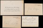 Coolidge, Calvin and Grace - White House Cards Signed as President and First Lady, and More - 2