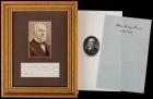 Adams, John Quincy and Charles Francis Adams, His Grandson--Rare J.Q. Adams Full Signature and Date, 42 Days Before His Death - 2
