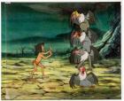 Walt Disney's Jungle Book; Two Original Production Cel Levels on Reproduction Background