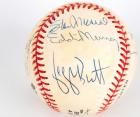 Major League Baseball 3000 Hit Club, Ball With 13 Signatures, JSA Graded : Aaron, Mays, Rose, Musial, Carew, Brett and More - 2