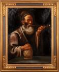 (Manner Of) Herrera, Francisco -- Late 17th Century Masterwork "The Pipesmoker"